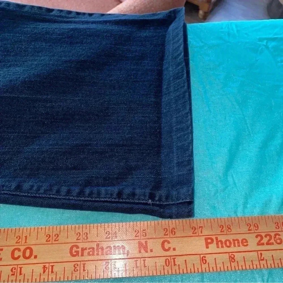 Levi’s Bootcut 515 Plus Size 24 Short Dark Blue Almost Black ❤️ - Picture 6 of 9